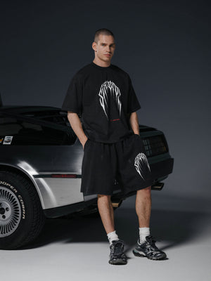 Shorts PRESENCE bamboo washed grey