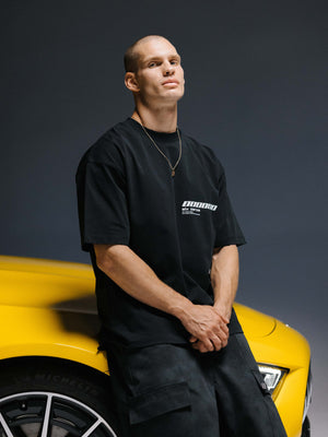 T-shirt MILLIONAIRE black/white