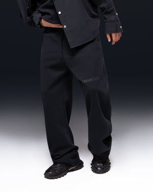 Straight pants ESSENTIAL ONE faded black