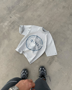 T-shirt SELF-OWNED platinum washed