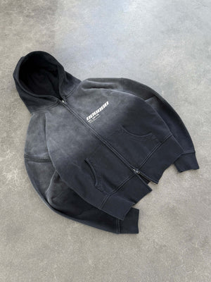 Zip-hoodie JESUS black