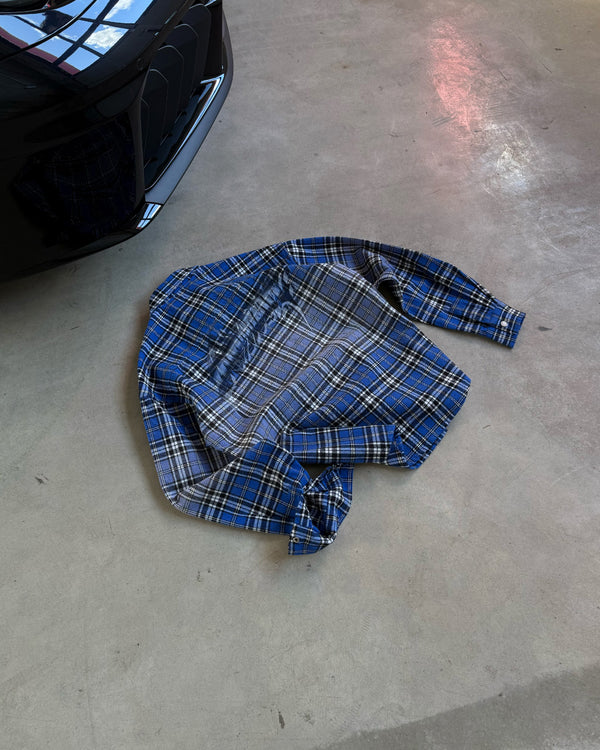 Overshirt MILLIONAIRE SKETCH washed blue