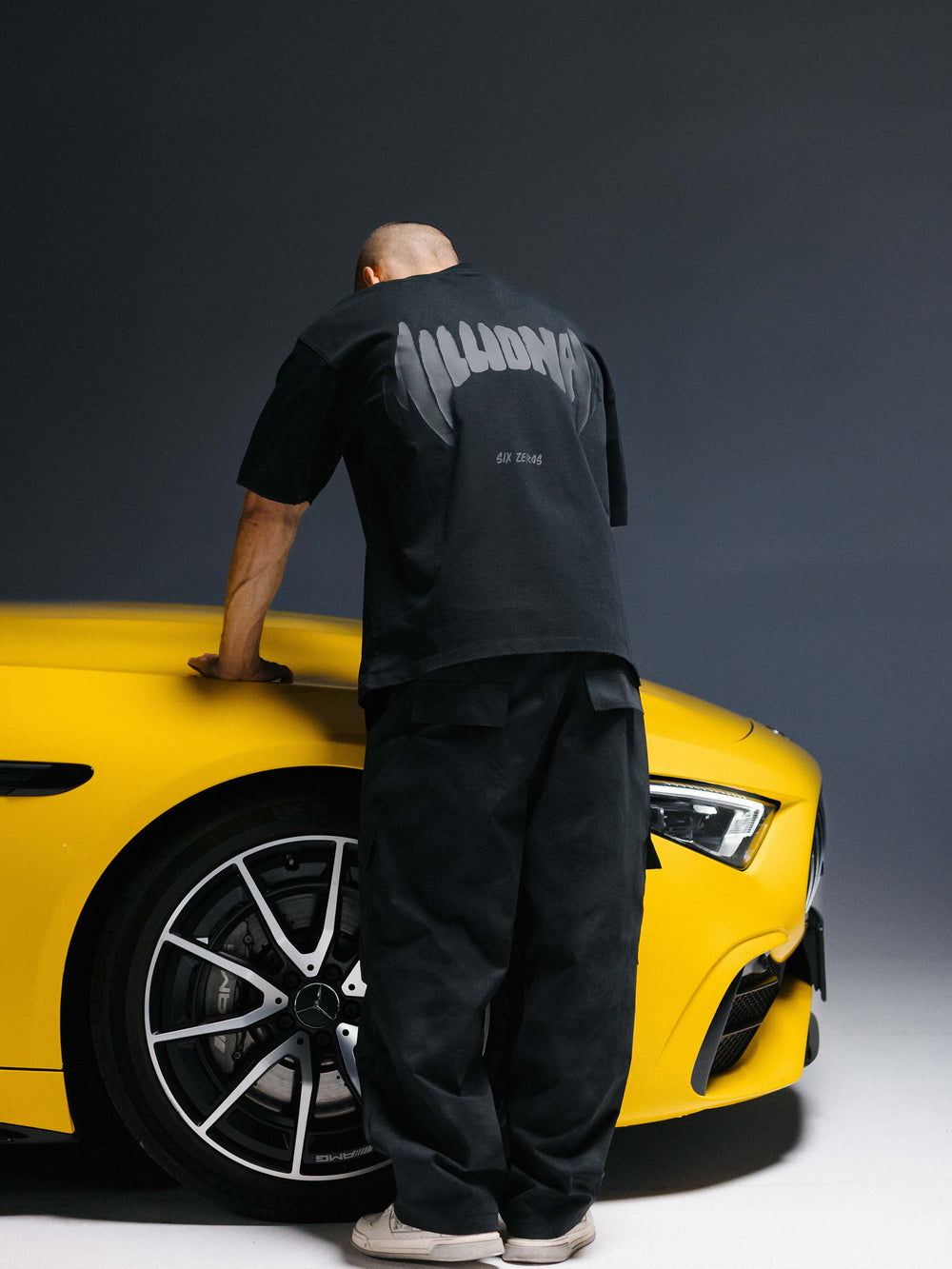 T-shirt MILLIONAIRE black/black