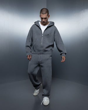 Straight pants THE ONE ash gray