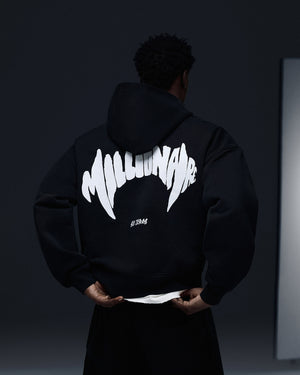 Hoodie MILLIONAIRE 2.0 black white