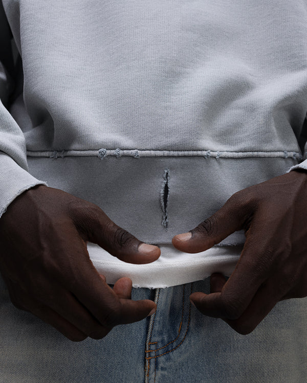 Sweatshirt MILLIONAIRE platinum washed