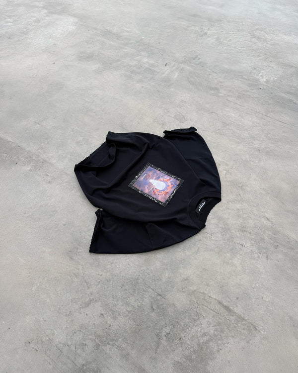T-shirt SELESTIAL faded black