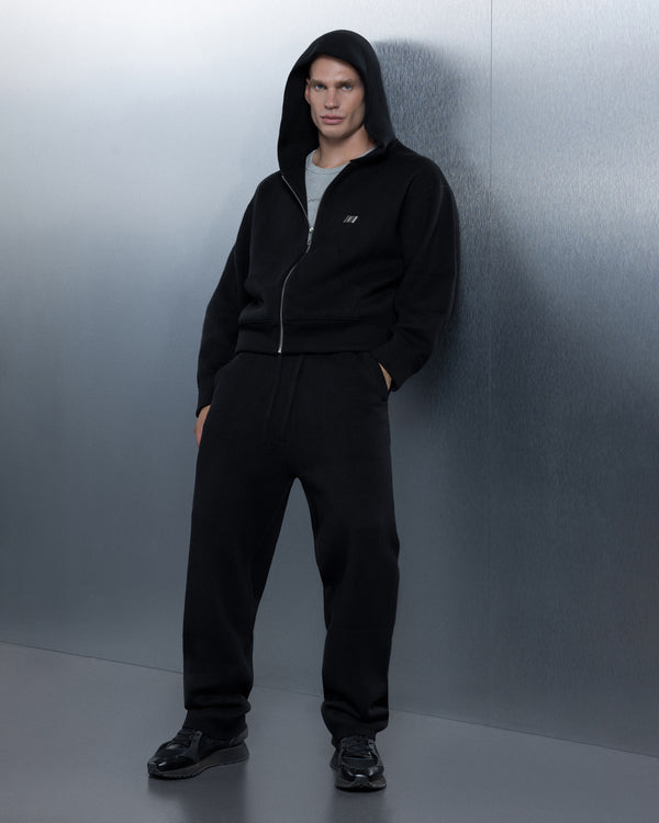Straight pants THE ONE pure black