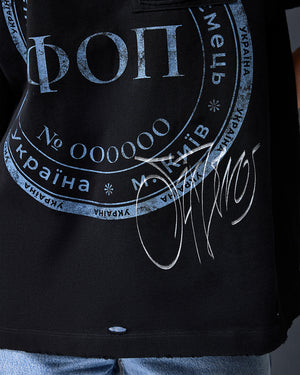 T-shirt SELF-OWNED black