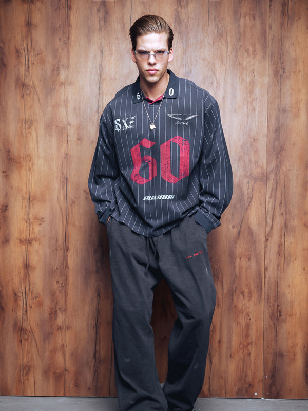 Longsleeve jersey 60 washed blue