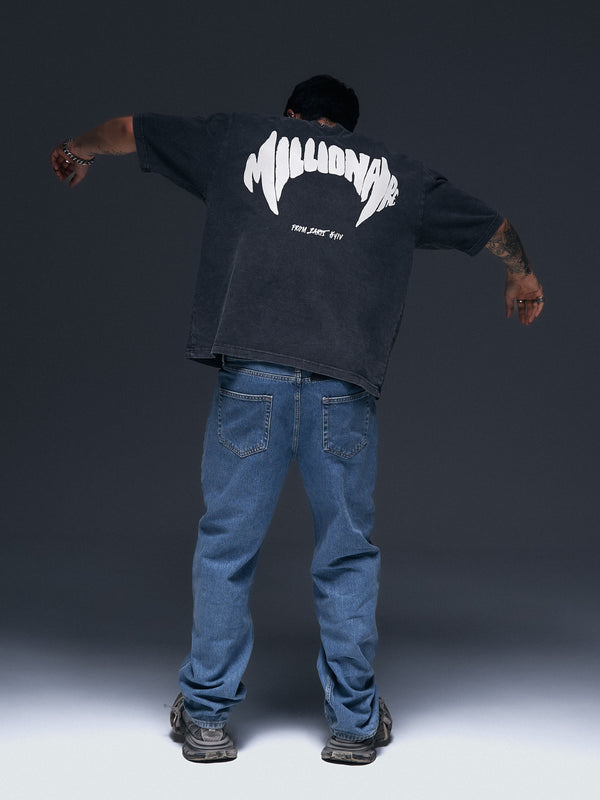 T-shirt MILLIONAIRE gray