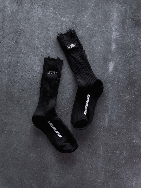 Socks SIX ZEROS black