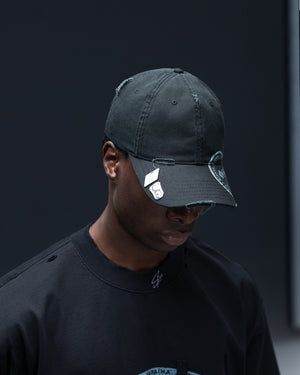Cap SELF-OWNED faded black