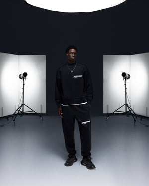 Sweatshirt MILLIONAIRE black/white logo
