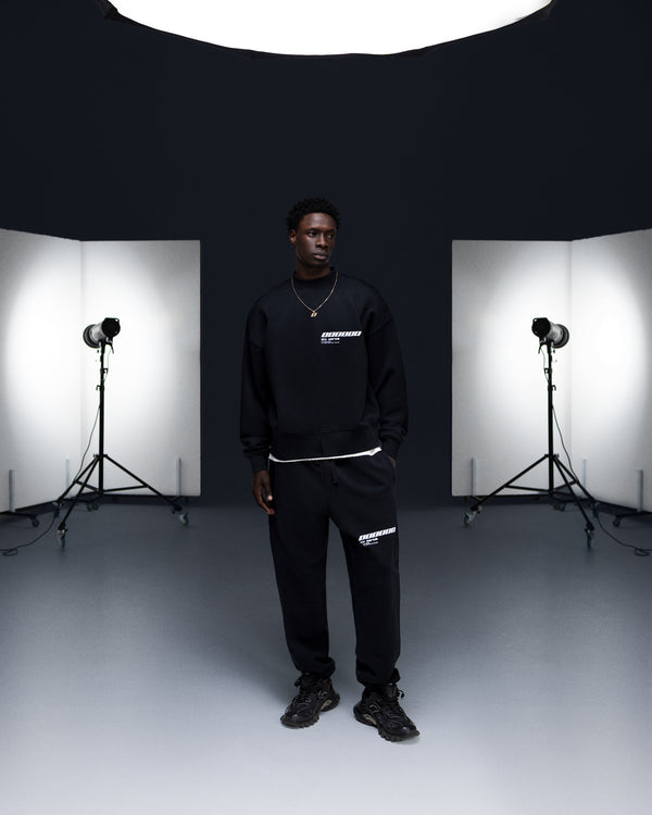 Sweatshirt MILLIONAIRE black/white logo