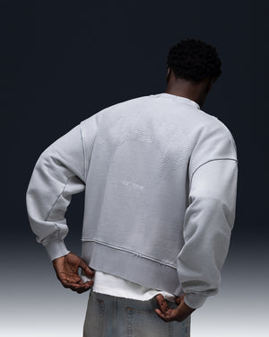 Sweatshirt MILLIONAIRE platinum washed