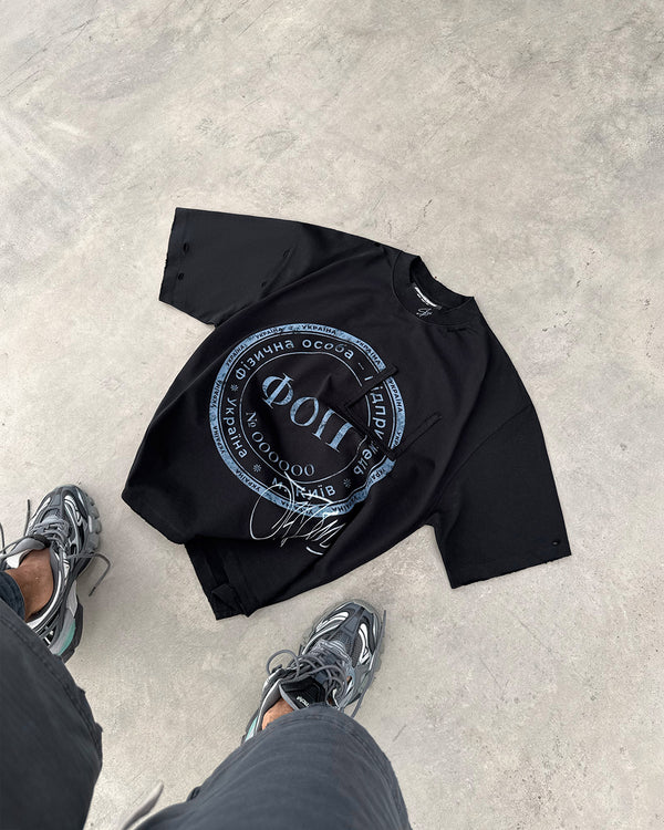 T-shirt SELF-OWNED black