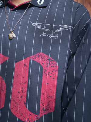 Longsleeve jersey 60 washed blue