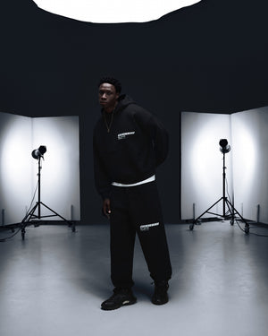 Hoodie MILLIONAIRE 2.0 black white