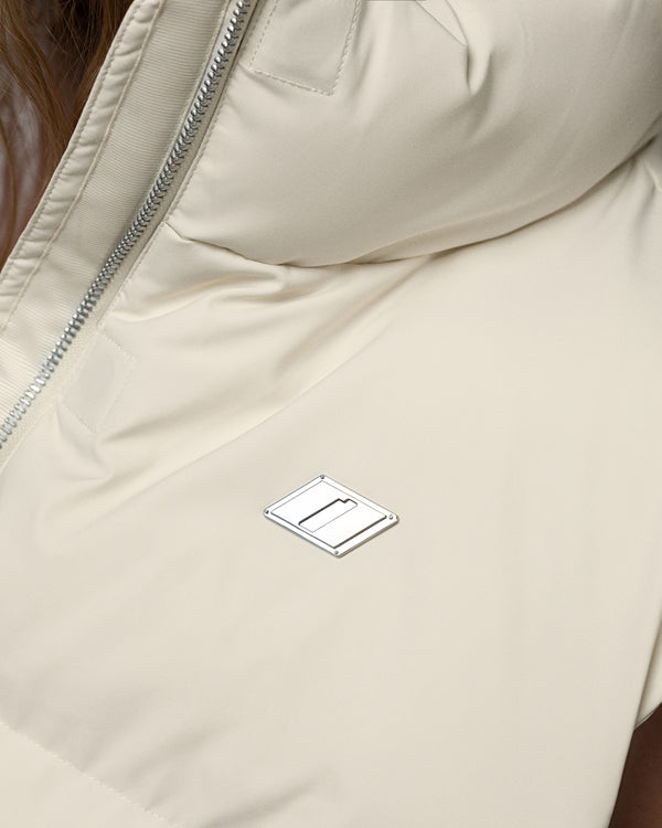 Women's vest THE ONE off-white