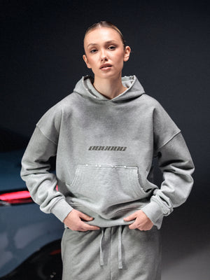 Hoodie icon. washed grey