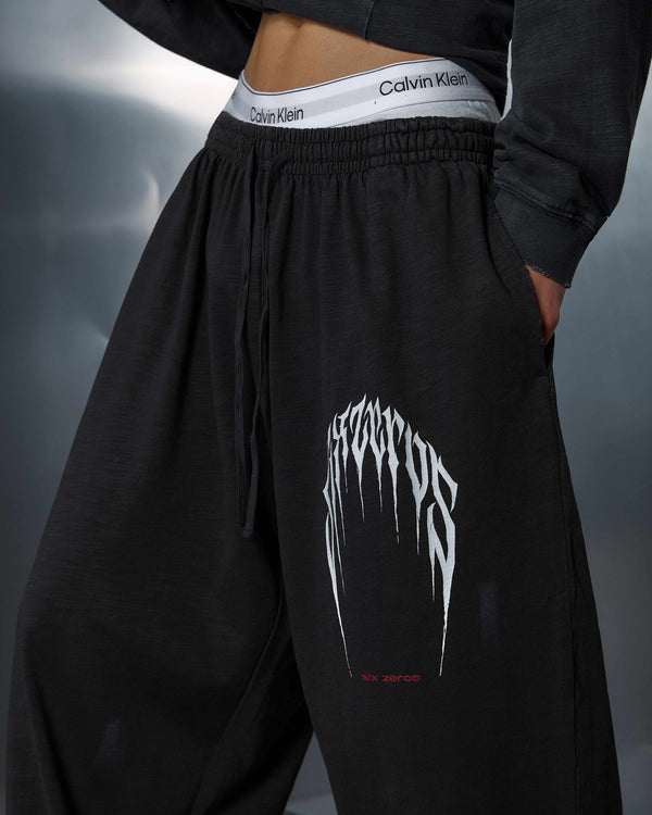 Straight pants PRESENCE bamboo washed grey