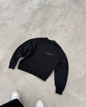 Sweatshirt MILLIONAIRE black/black logo