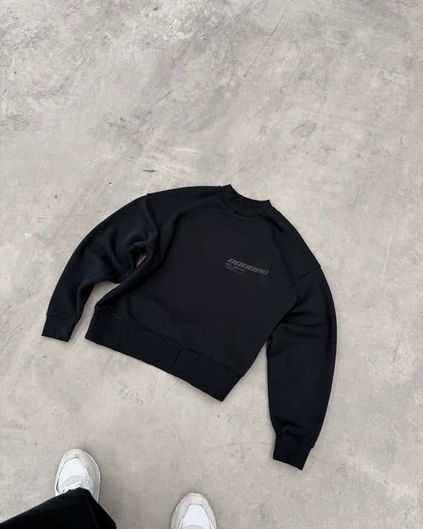Sweatshirt MILLIONAIRE black/black logo