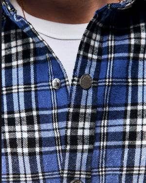 Overshirt MILLIONAIRE SKETCH washed blue