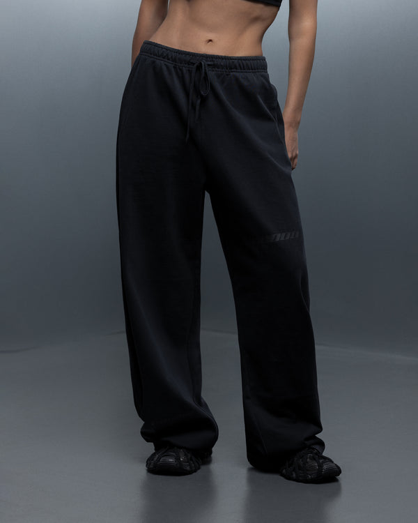 Straight pants ESSENTIAL ONE faded black
