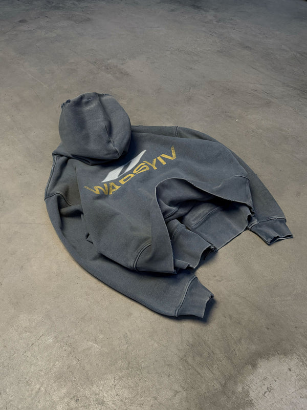 Zip-hoodie WARSYIV smoky blue