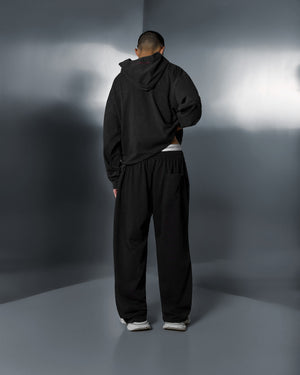 Straight pants PRESENCE bamboo washed grey