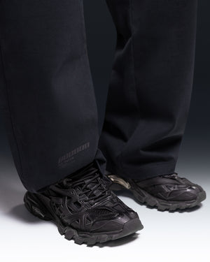 Straight pants ESSENTIAL ONE faded black