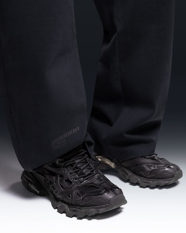 Straight pants ESSENTIAL ONE faded black