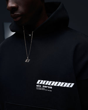 Hoodie MILLIONAIRE 2.0 black white