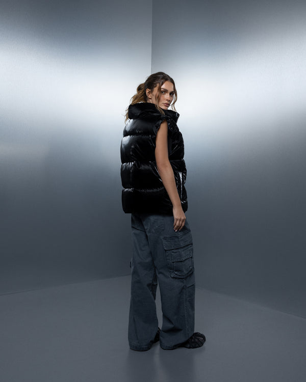 Vest THE ONE oil black