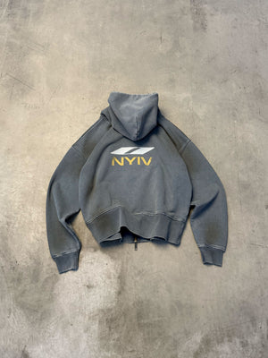 Zip-hoodie NYIV smoky blue