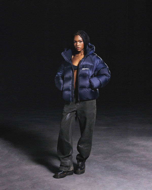 Winter jacket THE ONE deep blue