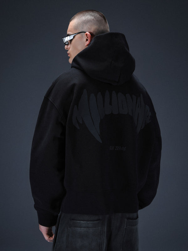 Zip-hoodie MILLIONAIRE black