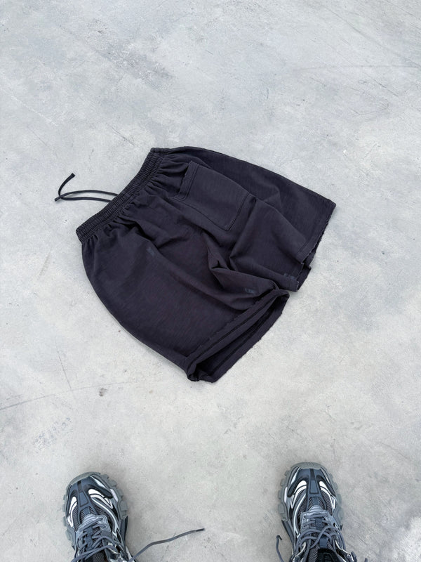 Shorts bamboo washed grey