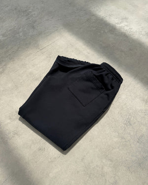 Straight pants ONE washed faded black