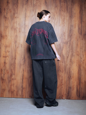 T-shirt jersey 60 washed blue