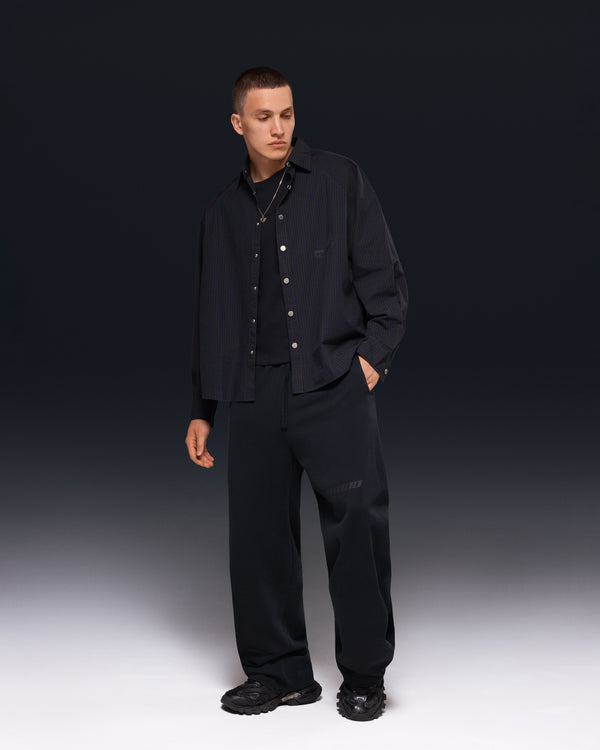 Straight pants ESSENTIAL ONE faded black