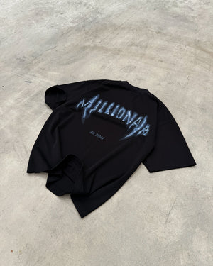 T-shirt MILLIONAIRE X-RAY faded black