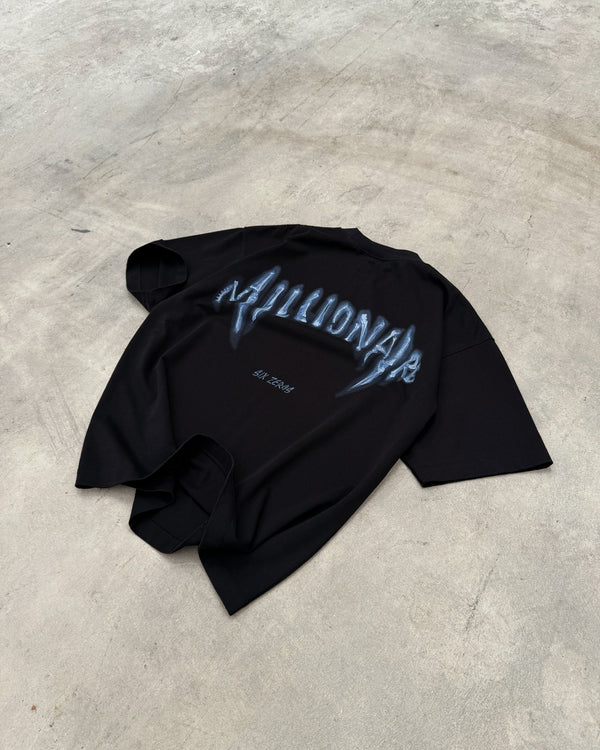 T-shirt MILLIONAIRE X-RAY faded black