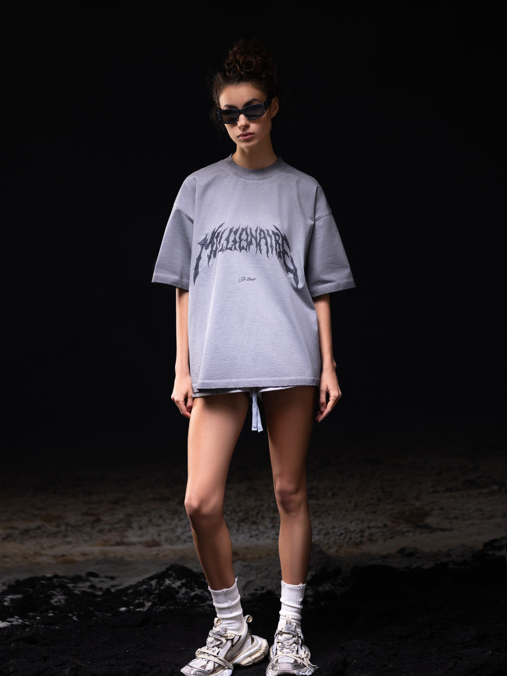 T-shirt Millionaire Royal grey shadow