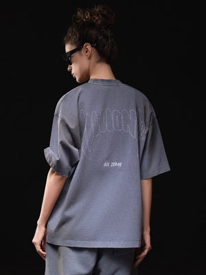 T-shirt MILLIONAIRE smoky blue