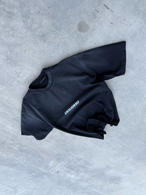 T-shirt ONE washed black