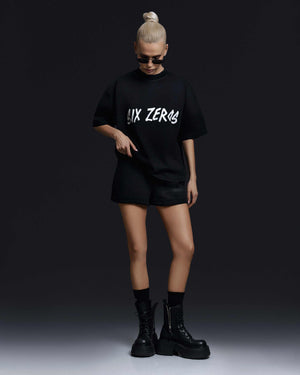 T-shirt TAPE washed black