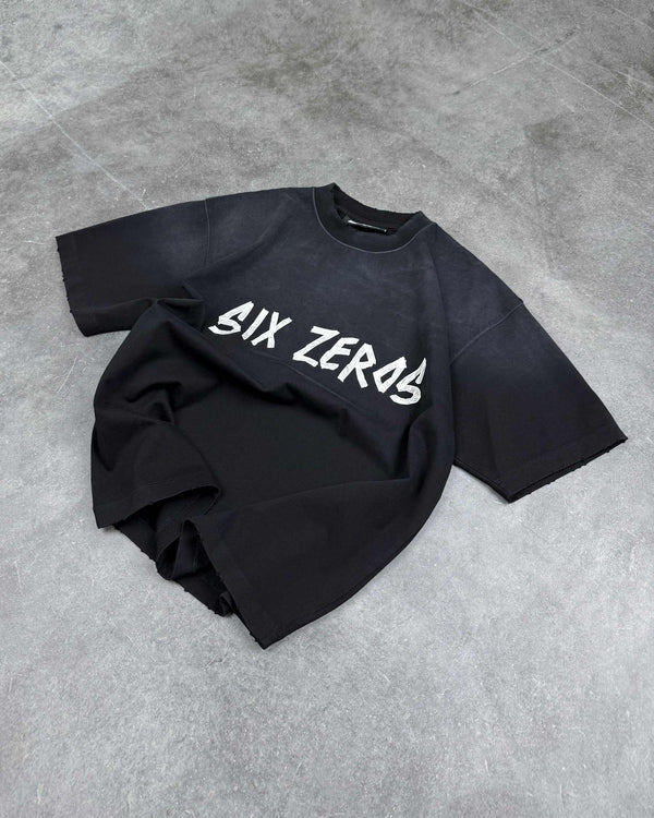 T-shirt TAPE washed black